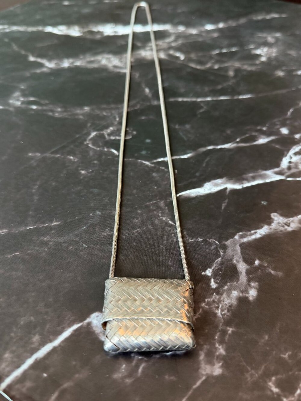 Tiffany & Co. Basket Pendant Necklace
